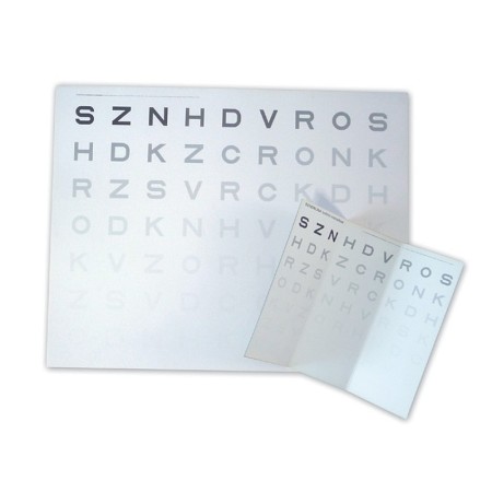 Test de sensibilitate la contrast de la distanță - 3m