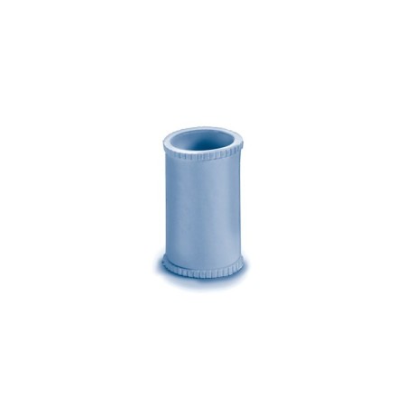 Raccord en pvc bleu pour ampoules