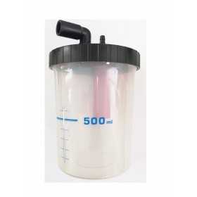 Complete 500 cc Surgical Jar Airliquide Mefar aspirators