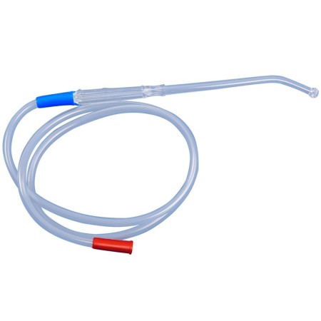 Yankauer-kanüle mit bulb-spitze und saugschlauch – 25 cm tube – steril – packung 50 stück.