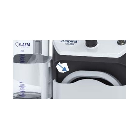 Kit di 2 tubi in silicone 1300-280 mm-ricambio per vaso aco003a 