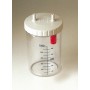 Pot chirurgical complet de 1 litre autoclavable (max 120°c) pour aspirateurs new askir et new aspiret