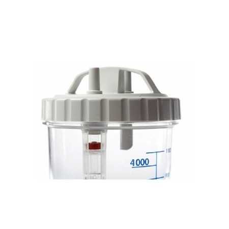 Pot chirurgical complet de 4 litres autoclavable (max 120°C) pour aspirateurs New Askir, New Aspiret et New Hospivac