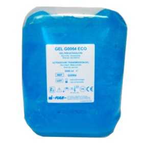 Gel bleu pour échographie G0064 - Sac de 5 litres.