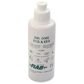 Zeer geleidende gel voor ecg, eeg, emg, defibrillatie en elektrostimulatie g005 - fles van 260 ml