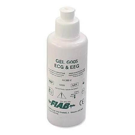 Vysoce vodivý gel pro ekg, eeg, emg, defibrilaci a elektrostimulaci g005 - lahvička 260 ml