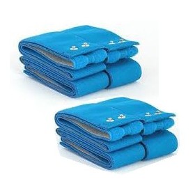 Kit di 4 fasce elastiche conduttrici  