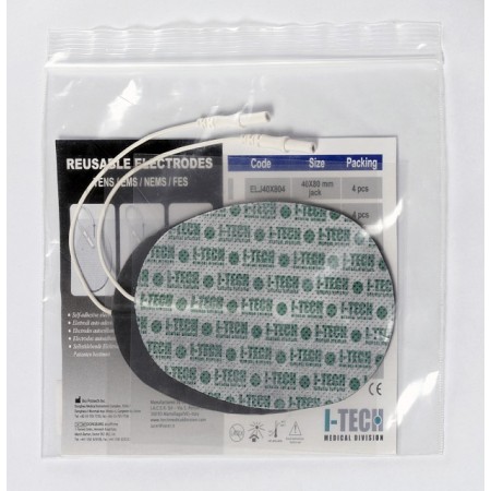 Förgelerade elektroder för miovein - 2 elektroder