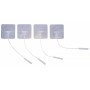 Wire Electrodes for Electrostimulation and Tens 50x50 - 4 pcs.