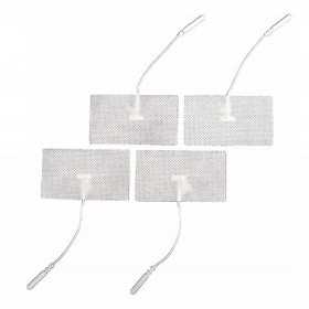 Fils-électrodes pour électrostimulation et Tens 45x80 - 4 pcs.