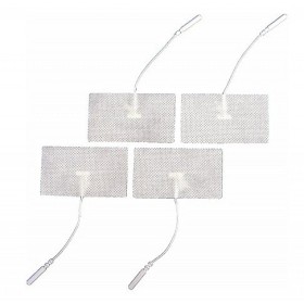 Trådelektroder för elektrostimulering och tens 45x80 - 4 stk.