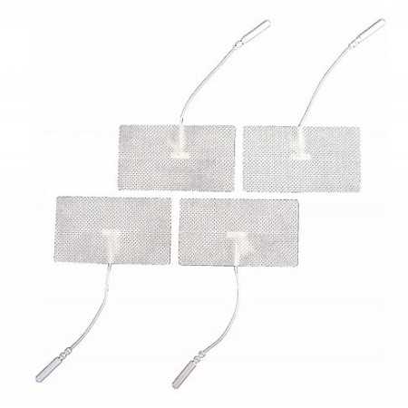 Wire Electrodes for Electrostimulation and Tens 45x80 - 4 pcs.