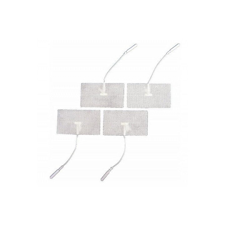 Wire Electrodes for Electrical Stimulation and TENS 45x80 - 4 pcs.