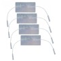 Double Wire Electrodes for Electrostimulation and Tens 45x80 - 4 pcs.