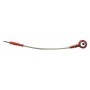 ADAPTADOR ROJO Taladrado -ENCHUFE 2 mm /ALAMBRE/ CLIP MACHO