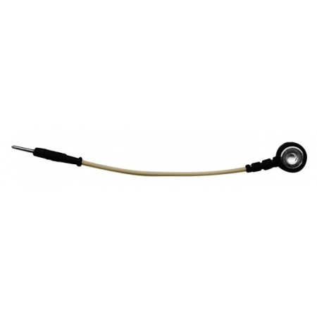 Clip femelle adaptateur noir 2 mm /fil/