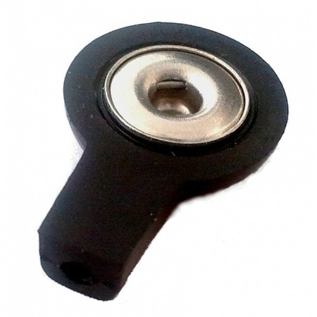 Adapter przycisku czarny 2 mm - ŻeŃski