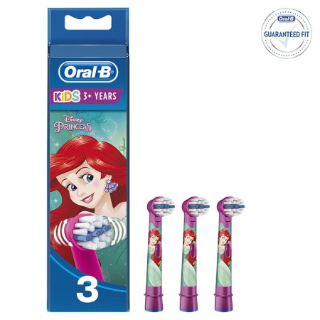 Testina spazzolino oral-b kids principesse - eb10-3k - 3 pz.