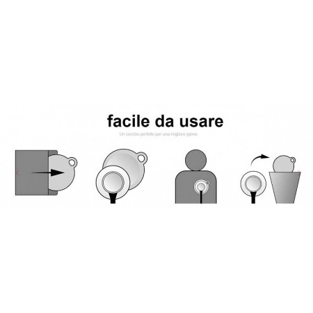 Medikall clean - eldobható fonendoszkópvédő ragasztók - 500 ragasztó