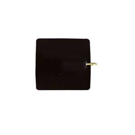 Conductive Silicone Electrodes with Male Plug - 4 mm 50X50 mm