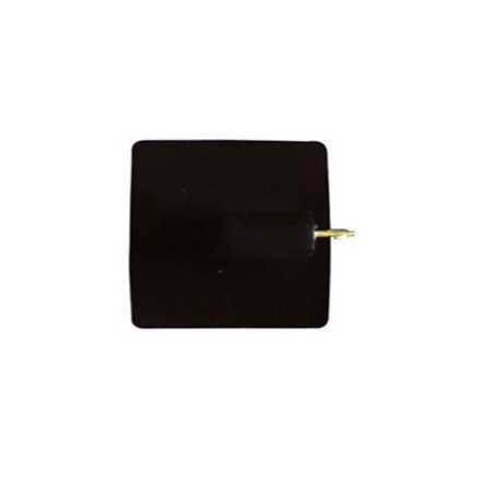 Geleidende siliconen elektroden met mannelijke stekker - 2 mm 50X50 mm