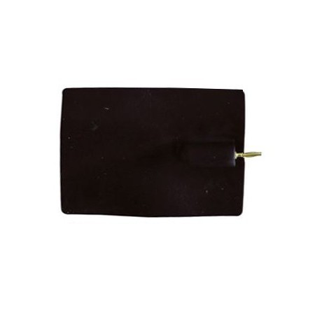 Electrozi conductivi din silicon cu mufă mascul - 2 mm 50x100mm