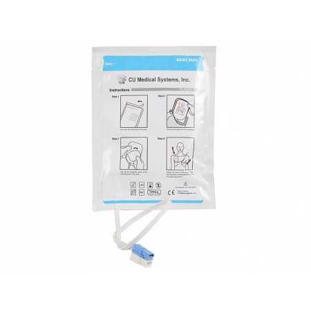 Par de almohadillas para los desfibriladores I-PAD NF1200, FUTURA y Ambulanc i3