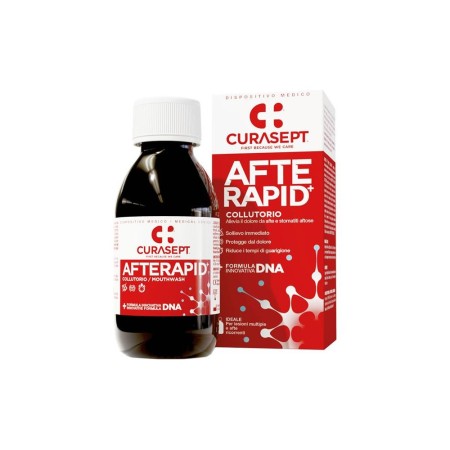 Apa de gură curasept afte rapid recurrent aphthae - 125 ml formula inovatoare adn