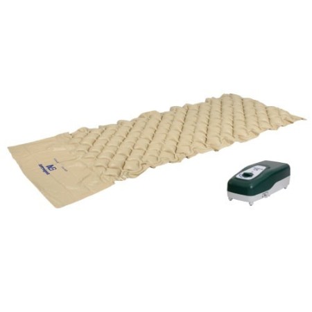 Kit anti-escare cu saltea cu bule de aer și compresor cu reglare
