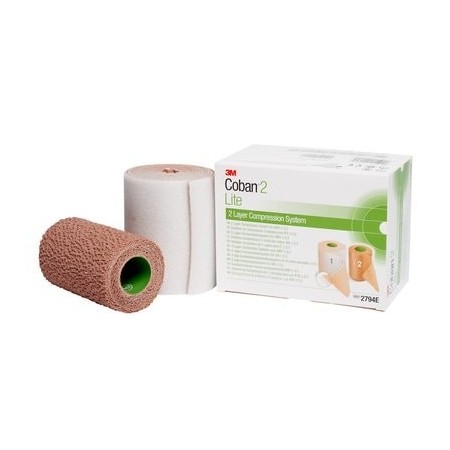 Sistema compressivo per ulcere miste coban 2 lite 2794e