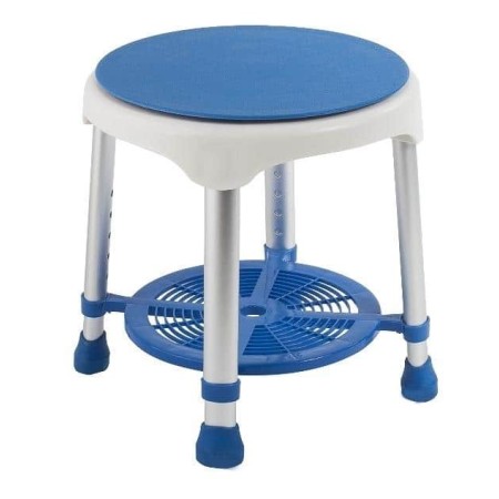 Scaun de duș cu bază de susținere rotativă