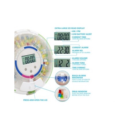 Pill box with bluetooth