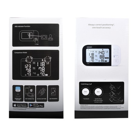 Omron m6 comfort afib monitor digital de presión arterial para la parte superior del brazo