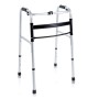 Folding walker with 4 tips M