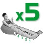 Presoterapia de 5 cámaras JoySense 3.0 con 2 calzas