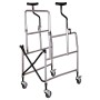 Andador plegable ajustable en altura para las axilas