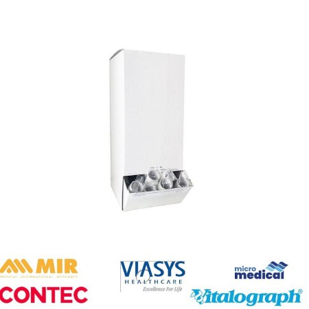 Eldobható szájrészek mir, vitalograph, micromedical spirométerekhez - 100 db. egyenként csomagolva