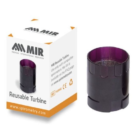 Turbina riutilizzabile per spirometri mir