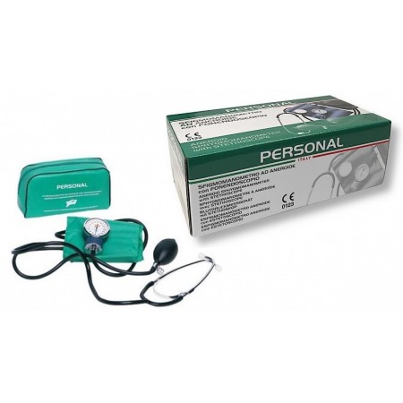 Sfigmomanometro aneroide personal con fonendoscopio