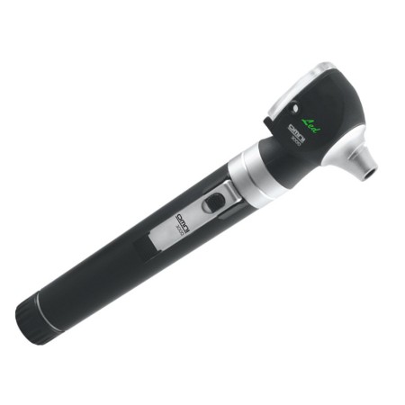 Otoscope sigma led fo avec poignée et batterie rechargeables - Étui souple - noir
