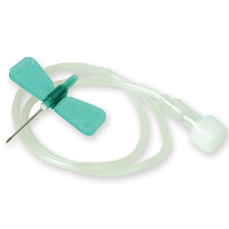 Butterfly needles grön fly-set 21g luer lock med tub 30 cm - 100 st.