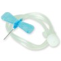 Aiguilles Papillon Turquoise FLY-SET 23G Luer Lock avec tube 30 cm - 100 pcs.