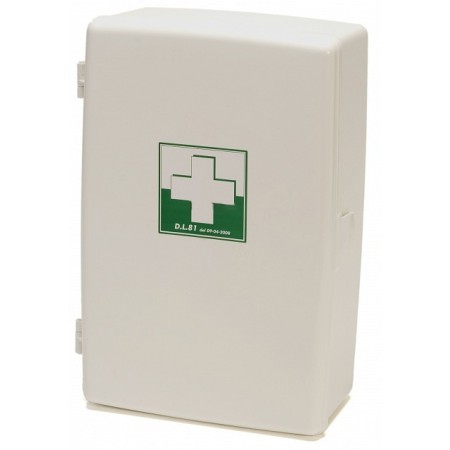 Plastimed c group c first aid cabinet - annex 2 up to 2 workers