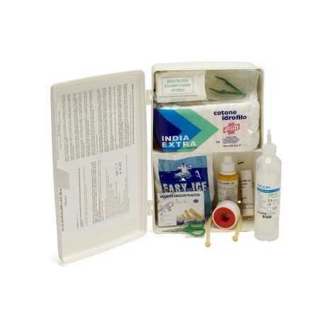 Plastimed c group c first aid cabinet - annex 2 up to 2 workers