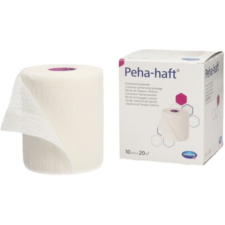 Peha-haft 932449 cohesief elastisch verband 20 m x 10 cm - latexvrij
