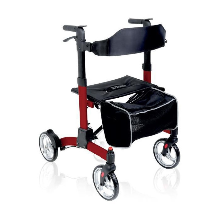 Rollator pieghevole ARTEMIS in alluminio – Chiusura tipo passeggino