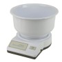 Parlante electronic kitchen scale for the visually impaired with power supply and container