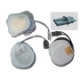 Paire de palettes pour défibrillateurs Philips Laerdal Medical Heartstart FR2 AED M3840A et M3841A - 1 paire F7950