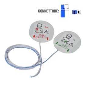 Para elektrod pediatrycznych do defibrylatorów I-PAD NF1200, FUTURA i Ambulanc i3
