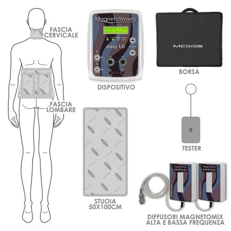 Echipament de magnetoterapie magnetowaves easy 1.0 pro